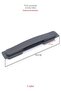 Plastic Case Suitcase Handle Suitcase Handle 1 Piece 22.5 cm