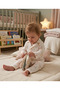 Interlock Pajama Set Without Booties 2-Piece (Sweet Pajamas/26) Ecru - 4
