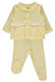 Jakarli Süprem Pajama Set with Booties 2 Pieces (Sweet Princess) Yellow