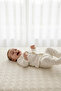 Ri̇bana Pajama Set with Booties 2 Pieces (Happy Animal) Beige - 4
