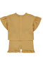 Muslin Shorts 2-Piece Set (Pillowy) Mustard - 2