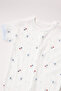 Ajurlu Mini Jumpsuit Without Booties (Palm in the Sea) Blue - 3