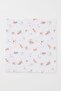 Bird Patterned Muslin Cover