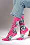 Pop Corn Patterned Socks - 4