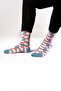 Frame Patterned Socks - 4
