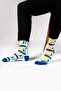 Square Patterned Socks - 4
