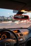 Red Color Rearview Mirror Protective Frame - Car Interior Decorative Silicone Mirror Case - 3