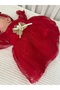 (4 Pieces) 0 3 Months Newborn Baby Mawlid Dress Eid Wedding Special Occasion Dress - 3