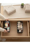 Drawer Organizer Set |   Set of 2 |   Foldable, Steel Support Drawer Clothing Organizer - 4