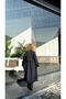 Women's Long Belted 4-Button Trench Coat – Water-Repellent Fabric - 2