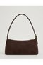 Suede Women's Baguette Hand and Arm Bag Shoulder Bag