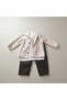 Turtle-Detail Shirted Three-Piece Seasonal Set for Ages 2-3-4-5-6 - 3