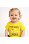 Girl's Music Speak Printed T-Shirt Navy Blue Printed Lace-Up Shorts with Pockets Two-Piece Set - 3