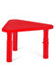 Adjustable Height Kids Plastic Table, Triangular Activity Study Table for Kindergarten Playroom