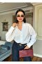 White Jewelled Poplin Shirt