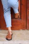 Luna Women's Daily Sandals – Comfortable Flat Sole Summer Model Cage Model - 5