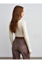 10842 V-Neck Cashmere Ultra Light Knitwear Sweater-Stone - 2