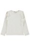 Stone-Embellished T-Shirt for 6-9 Years Old - Off-White