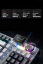 LOYAL Pro Gri/Beyaz 3 BT + 2.4 IPS Ekranlı Red Switch RGB Mekanik Kablosuz Klavye - 3