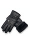 Xl/Xxl Men's Wide Fit Fur Lined Size Waterproof Touchscreen Ski Snow Motor Gloves - 6