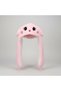 Kitti 3 Modes Light-Up and Moving Ears Plush Hat |   Fleece-Lined Winter Fun Figured Beanie