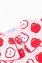 Apple Printed Girl's Suit - 3