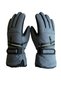 XL Wide Fit Fur Lined Zippered Hidden Wallet Motorcycle Gloves-Water Wind Resistant - 7