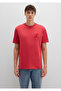 Mj Printed Red T-Shirt Loose Fit / Loose Relaxed Fit 0612885-71079 - 4