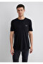 Black Printed Black T-Shirt Slim Fit / Slim Fit 0611401-900 - 3