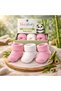 3 Pack Bamboo Newborn Baby Socks I Pinky I Baby Girl Boy Socks