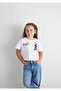 Bugs Bunny Printed White T-Shirt Loose Fit / Loose Relaxed Fit 7610304-620