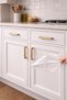 Transparent Protective Foil Self-Adhesive Furniture, Table, Kitchen Cabinet Covering, Shower Cabin Bathroom - 4