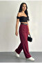Women’S Belted Double-Pleat Baggy Pants - 2