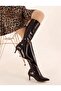 Women's Pointed Toe İ Stiletto Heel Ik, Daily, Comfortable, Knee-High Boots - 2