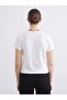Nevavm Women's T-Shirt with Oval Collar and Difference - 4