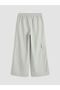 Nevavm Girls' Cargo Pants with Elastic Waist and Pockets - 2