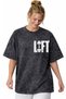 Design Lift Written Fitness Bodybuilding Back Printed Unisex Oversized Vintage Washed T-Shirt - 2