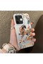 Oppo A5 Pro 4G/5G Compatible Hard Acrylic Back Silicone Edge Lens Protection Case Horse Patterned - 2