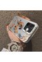 Oppo A5 Pro 4G/5G Compatible Hard Acrylic Back Silicone Edge Lens Protection Case Horse Patterned - 4