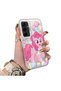 Samsung Galaxy A55 Compatible Hard Acrylic Back Silicone Edge Lens Protection Case Stylish Print Patterns