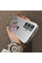 Samsung Galaxy S24 Compatible Hard Acrylic Back Silicone Edge Lens Protection Case Stylish Print Patterns - 4