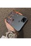 Realme C15/C25/C25S Compatible Hard Acrylic Back Silicone Edge Lens Protection Case Stylish Printing Patterns - 4