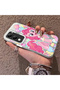 Vivo Y04 Compatible Hard Acrylic Back Silicone Edge Lens Protection Case Stylish Printing Patterns - 3