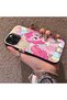 iPhone 13 Pro Max Compatible Hard Acrylic Back Silicone Edge Lens Protection Case Stylish Print Patterns - 3