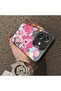 Oppo A3/A3X 4G/5G Compatible Hard Acrylic Back Silicone Edge Lens Protection Case Stylish Printing Patterns - 4