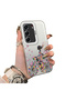 Tecno Camon 40 Compatible Hard Acrylic Back Silicone Edge Lens Protection Case Stylish Printing Patterns