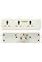 Terminator - 6 Way Universal T Socket Multi Adaptor