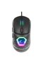 Rampage hyalo m1 black switchable 3 cover rgb 12000 dpi gaming player mouse - 5