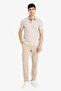 Anti-Wrinkle Slim Fit Polo Collar Short Sleeve Polo T-Shirt F9896Ax26Sp - 3