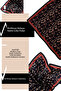 Red Edge Leopard Printed Satin Luxury Bandana Scarf - 4